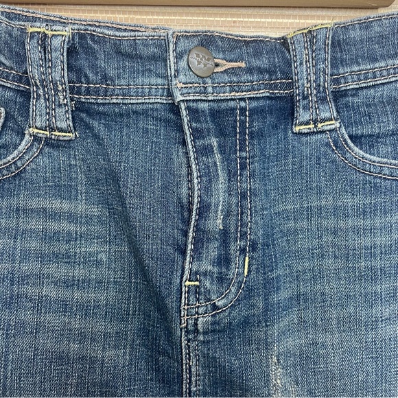 Wax Jeans Distressed Denim Mini Skirt - Picture 5 of 13